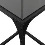 Mesas de centro 2 uds vidrio transparente y acero 30x30x40 cm by , Coffee table - Ref: Foro24-845953, Price: 38,80 €, Discoun...