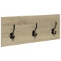 Muebles de recibidor 4 piezas madera de ingeniería roble Sonoma by , Benches for halls and storage - Ref: Foro24-847921, Pric...