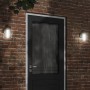 Außenlampen, 2 Stück, Edelstahl in Schwarz. von , Außenbeleuchtung - Ref: Foro24-4006259, Preis: 59,31 €, Rabatt: %