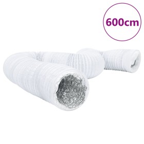 Aluminium- und PVC-Lüftungskanal, 6 m lang, Ø15 cm. von , Luftkanäle - Ref: Foro24-4008068, Preis: 20,99 €, Rabatt: %