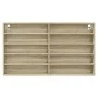 Vitrina de madera de ingeniería roble Sonoma 100x15x58 cm by , Shelves and shelves - Ref: Foro24-847928, Price: 56,25 €, Disc...