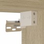 Vitrina de madera de ingeniería roble Sonoma 100x15x58 cm by , Shelves and shelves - Ref: Foro24-847928, Price: 57,35 €, Disc...