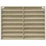 Vitrina de madera de ingeniería roble Sonoma 100x8,5x75 cm by , Shelves and shelves - Ref: Foro24-847935, Price: 60,94 €, Dis...