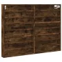Vitrine aus geräucherter Eichen-Ingenieurholz 100x8,5x75 cm von , Regale und Regale - Ref: Foro24-847937, Preis: 53,76 €, Rab...