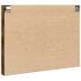 Vitrina de madera de ingeniería roble ahumado 100x8,5x75 cm by , Shelves and shelves - Ref: Foro24-847937, Price: 54,40 €, Di...