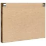 Vitrine aus geräucherter Eichen-Ingenieurholz 100x8,5x75 cm von , Regale und Regale - Ref: Foro24-847937, Preis: 53,76 €, Rab...
