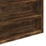 Vitrine aus geräucherter Eichen-Ingenieurholz 100x8,5x75 cm von , Regale und Regale - Ref: Foro24-847937, Preis: 53,76 €, Rab...