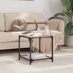 Mesa de centro superficie vidrio negra y acero 40x40x40 cm von , Couchtisch - Ref: Foro24-845964, Preis: 34,85 €, Rabatt: %