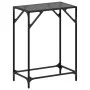 Mesa consola con superficie de vidrio negro acero 60x35x81 cm by , console tables - Ref: Foro24-846017, Price: 38,99 €, Disco...