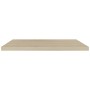 Estante flotante de pared MDF roble 90x23,5x3,8 cm de vidaXL, Estantes y estanterías - Ref: Foro24-323880, Precio: 33,25 €, D...