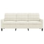 Sofá de 3 plazas terciopelo color crema 180 cm by , Sofas - Ref: Foro24-4007642, Price: 316,51 €, Discount: %