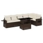 Juego de sofás de jardín 7 piezas con cojines ratán PE marrón von , Gartensets - Ref: Foro24-3267923, Preis: 519,09 €, Rabatt: %