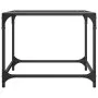 Couchtisch mit transparenter Glasoberfläche und Stahlgestell 50x50x40 cm. von , Couchtisch - Ref: Foro24-845966, Preis: 33,54...