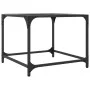 Couchtisch mit transparenter Glasoberfläche und Stahlgestell 50x50x40 cm. von , Couchtisch - Ref: Foro24-845966, Preis: 33,54...