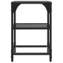 Mesas de centro 2 uds acero y tapa de vidrio negro 30x30x45 cm de , Mesas de centro - Ref: Foro24-846001, Precio: 47,92 €, De...