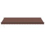Manuelle ausziehbare Markise mit LED-Lichtern in Braun, 600x350 cm. von , Markisen - Ref: Foro24-3215416, Preis: 607,07 €, Ra...