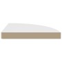 Schwebendes Eckregal MDF weiß 35x35x3,8 cm von vidaXL, Regale und Regale - Ref: Foro24-323916, Preis: 29,67 €, Rabatt: %