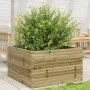 Eingelassener Kiefernholz-Blumenkasten 80x80x46 cm von , Töpfe und Pflanzgefäße - Ref: Foro24-3282423, Preis: 163,69 €, Rabat...