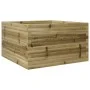 Eingelassener Kiefernholz-Blumenkasten 80x80x46 cm von , Töpfe und Pflanzgefäße - Ref: Foro24-3282423, Preis: 163,69 €, Rabat...