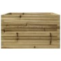 Jardinera de madera de pino impregnada 80x80x46 cm by , Pots and planters - Ref: Foro24-3282423, Price: 165,82 €, Discount: %