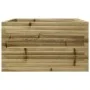 Jardinera de madera de pino impregnada 80x80x46 cm by , Pots and planters - Ref: Foro24-3282423, Price: 163,69 €, Discount: %