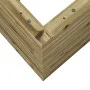 Jardinera de madera de pino impregnada 80x80x46 cm by , Pots and planters - Ref: Foro24-3282423, Price: 163,69 €, Discount: %