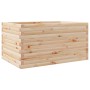 Jardinera de madera maciza de pino 90x60x46 cm de , Maceteros y jardineras - Ref: Foro24-3282454, Precio: 147,91 €, Descuento: %