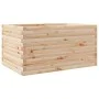 Jardinera de madera maciza de pino 90x60x46 cm by , Pots and planters - Ref: Foro24-3282454, Price: 146,01 €, Discount: %