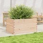 Jardinera de madera maciza de pino 90x60x46 cm by , Pots and planters - Ref: Foro24-3282454, Price: 146,01 €, Discount: %