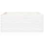 Jardinera madera maciza de pino blanco 110x110x46 cm de , Maceteros y jardineras - Ref: Foro24-3282435, Precio: 247,55 €, Des...