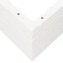 Jardinera madera maciza de pino blanco 110x110x46 cm by , Pots and planters - Ref: Foro24-3282435, Price: 244,11 €, Discount: %
