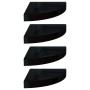 Floating corner shelves 4 units glossy black MDF 25x25x3.8 cm by vidaXL, Shelves and shelves - Ref: Foro24-323891, Price: 42,...