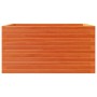 Jardinera de madera maciza pino marrón cera 90x60x46 cm by , Pots and planters - Ref: Foro24-3282456, Price: 177,52 €, Discou...