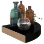 Floating corner shelves 4 units glossy black MDF 25x25x3.8 cm by vidaXL, Shelves and shelves - Ref: Foro24-323891, Price: 42,...