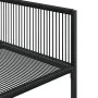 Gartenset 5-teilig aus schwarzem synthetischem Rattan von , Gartensets - Ref: Foro24-3295033, Preis: 280,26 €, Rabatt: %