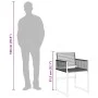 Gartenset 5-teilig aus schwarzem synthetischem Rattan von , Gartensets - Ref: Foro24-3295033, Preis: 280,26 €, Rabatt: %