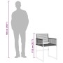 Juego de comedor de jardín 5 piezas ratán sintético negro by , Garden sets - Ref: Foro24-3295033, Price: 283,85 €, Discount: %