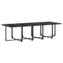 Set comedor de jardín con cojines 15 pzas ratán sintético negro by , Garden sets - Ref: Foro24-3295071, Price: 802,41 €, Disc...