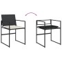 Set comedor de jardín con cojines 15 pzas ratán sintético negro by , Garden sets - Ref: Foro24-3295071, Price: 802,41 €, Disc...