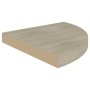 Eckregale 4 Stück MDF-Eiche 35x35x3,8 cm von vidaXL, Regale und Regale - Ref: Foro24-323927, Preis: 68,28 €, Rabatt: %