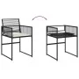Set comedor de jardín con cojines 13 pzas ratán sintético negro by , Garden sets - Ref: Foro24-3295012, Price: 880,53 €, Disc...