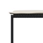 Set de comedor jardín 11 pzas con cojines ratán sintético negro by , Garden sets - Ref: Foro24-3295019, Price: 518,12 €, Disc...