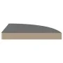 Corner floating shelves 4 pcs glossy gray MDF 35x35x3.8 cm by vidaXL, Shelves and shelves - Ref: Foro24-323915, Price: 57,28 ...