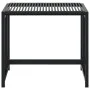 Gartenhocker, 4 Stück, aus schwarzem synthetischem Rattan. von , Hocker für den Außenbereich - Ref: Foro24-4008579, Preis: 80...