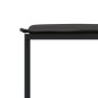 Taburetes de jardín con cojines 4 uds acero y textilene negro by , Outdoor ottomans - Ref: Foro24-4008585, Price: 97,49 €, Di...
