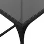 Stapelbare Couchtische mit Glasplatte, 2 Stück, schwarzer Stahl von , Couchtisch - Ref: Foro24-845985, Preis: 61,67 €, Rabatt: %