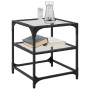 Glasoberfläche für Couchtisch, 2 Stück, Stahl, 40x40x45 cm. von , Couchtisch - Ref: Foro24-846003, Preis: 53,43 €, Rabatt: %
