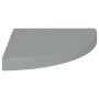 323922 Floating Corner Shelf Gray 35x35x3.8 cm MDF by vidaXL, Shelves and shelves - Ref: Foro24-323922, Price: 22,61 €, Disco...