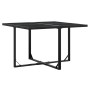 Juego de comedor de jardín 5 pzas con cojines textileno negro by , Garden sets - Ref: Foro24-3295073, Price: 262,19 €, Discou...