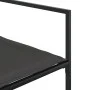 Juego de comedor de jardín 5 pzas con cojines textileno negro by , Garden sets - Ref: Foro24-3295073, Price: 258,01 €, Discou...
